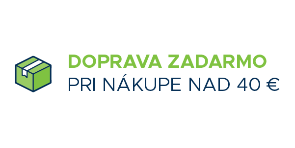 Doprava zadarmo pri nákupe nad 40 €