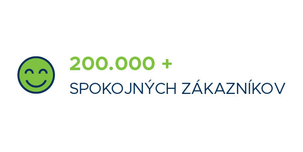 200.000 + spokojných zákazníkov